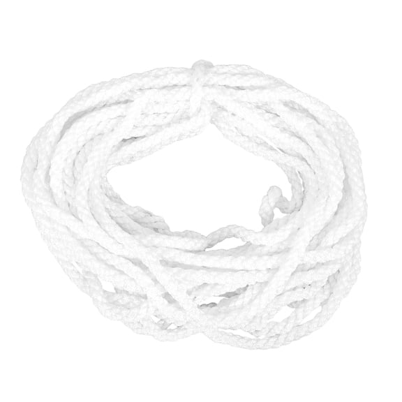 RENACLIPY White Nylon 3-Strand Twisted Rope Cord for Camping, Hammock Tie-Down, Outdoor Gear and Decorative Uses