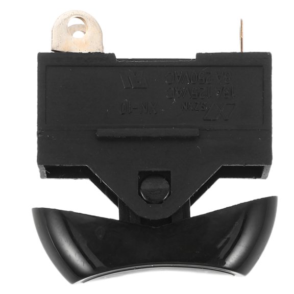 RENACLIPY High Current Hair Dryer Rocker Switch for Easy DIY Repair and Stable Conductivity in Black