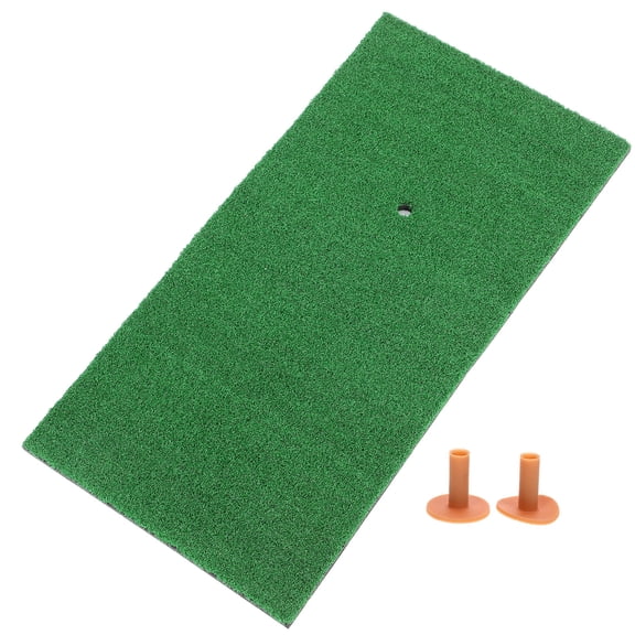 RENACLIPY Portable Baseball and Softball Practice Mat with Realistic Turf for Training, Hitting, and Everyday Use