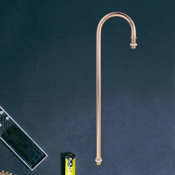 RENACLIPY Industrial Table Lamp with Curved Rod Iron Hardware, Adjustable Reading Light, 1 Set