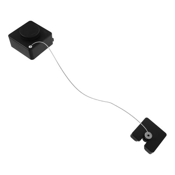 RENACLIPY Black Invisible Clothesline Retractable for Home Use Reliable Steel Wire Easy Install