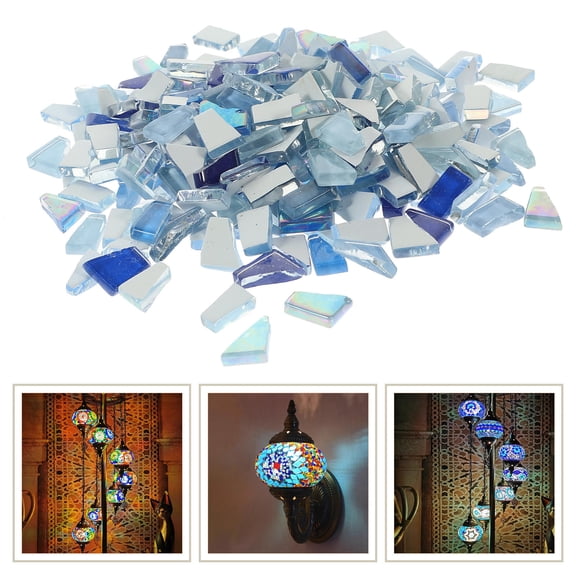 RENACLIPY Irregular Shape Mosaic Craft Tiles for Home Decor, Art Projects, and Craft Supplies