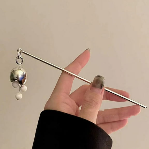 RENACLIPY Vintage Chinese Hair Chopstick Minimalist Style for Women Daily Wearing 1 Piece 6.3X0.8In