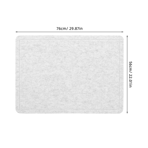 RENACLIPY Foldable Grey Felt Puzzle Board with Sturdy Design for Indoor Puzzle Solving - 1 Piece
