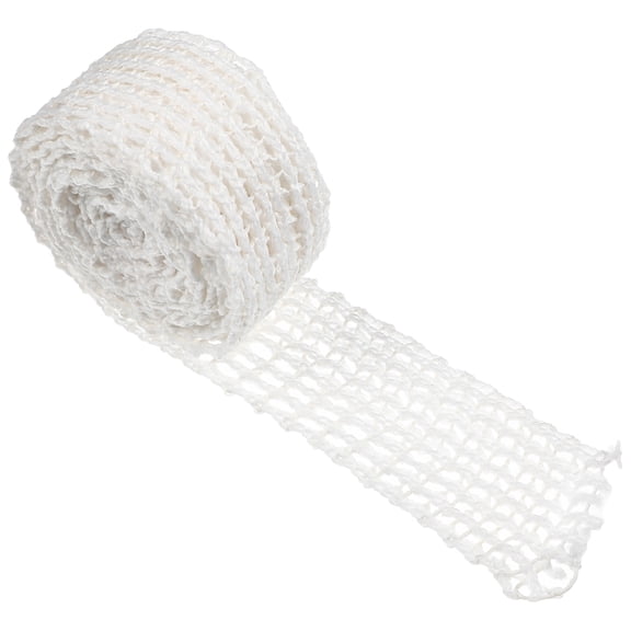 RENACLIPY Home Use Elastic Meat Netting Roll White Woolen Yarn Mesh for Cooking and Roasting Meat