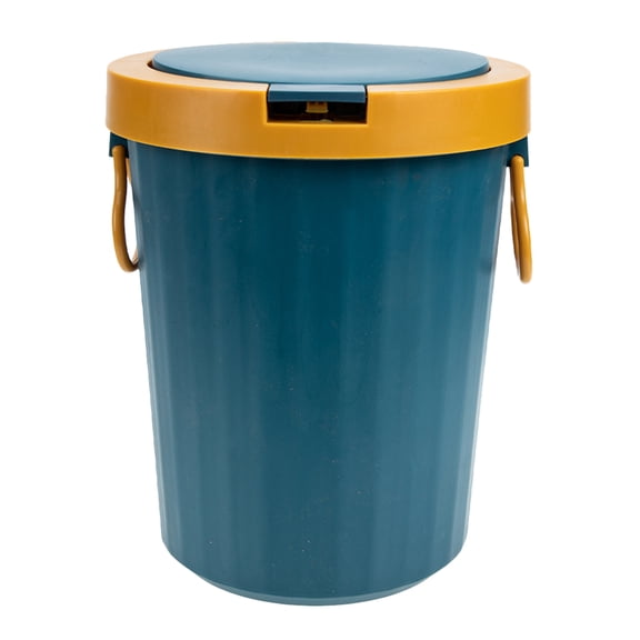 RENACLIPY Kitchen Rubbish Bin Blue PP Recycling Solutions 1Pcs