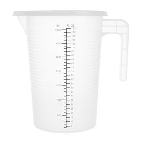 RENACLIPY Versatile Plastic Measuring Pitcher with Handle and Accurate Scale for Automotive and Kitchen Use