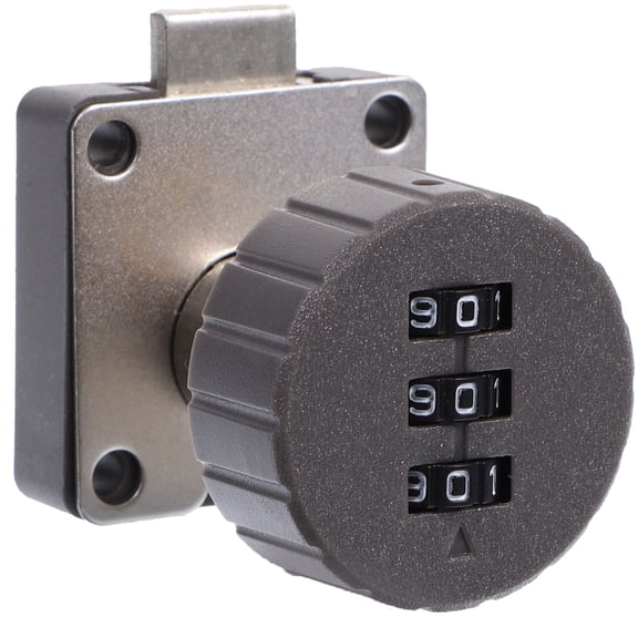 RENACLIPY Light Grey Combination Lock for Locker Cabinet and Desk Drawer with Keyless Digit Password for Home Use