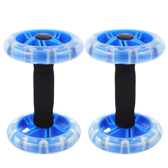 RENACLIPY Lightweight Blue Fitness Wheel for Endurance Building and Core Strength Training