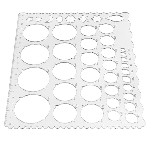 RENACLIPY Transparent Lightweight Quilling Board for Paper Crafting, Art Projects and Handmade Designs