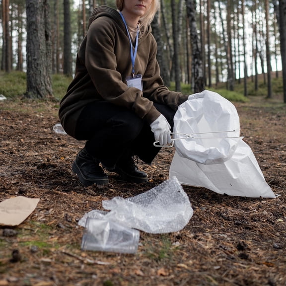 RENACLIPY 1Pc Stainless Steel Trash Clamp with Comfortable Handle for Outdoor Garbage Picking and Litter Removal