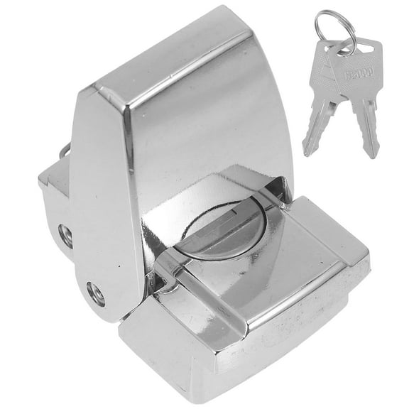 RENACLIPY Zinc Alloy Keyed Hasp Lock, and User-Friendly Cabinet Lock for Secure Storage