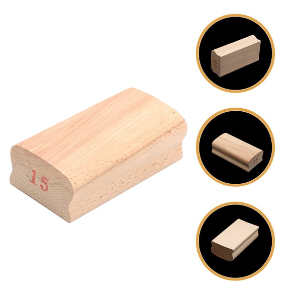 RENACLIPY Luthiers Guitar Making Tool 15 Inch Radius Sanding Block Light Brown