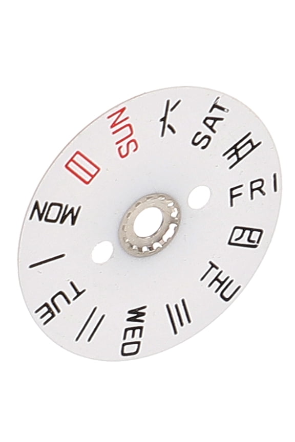 Multi-Color Metal Watch Day Dial, Easy to Operate and Aesthetically Pleasing