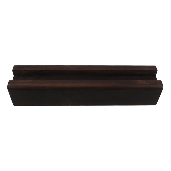 RENACLIPY Wooden Mirror Stand with Anti- Base for Full-Length Mirrors and Artwork Display, Dark Grey Support Frame