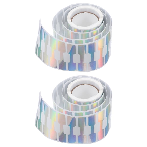 RENACLIPY Multi-Color Blank Jewelry Price Stickers Self-Adhesive Labels for Retail Display and Organizing
