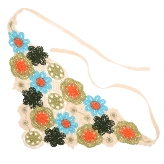 RENACLIPY Stylish Multi-Color Crochet Headband Bandana for Women and Girls Daily Wear and Outdoor Activities