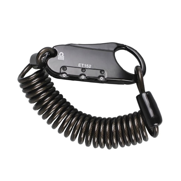 RENACLIPY Multi-Function Bike Lock with Flexible Cable, 3-Digit Password Security, Combination Lock