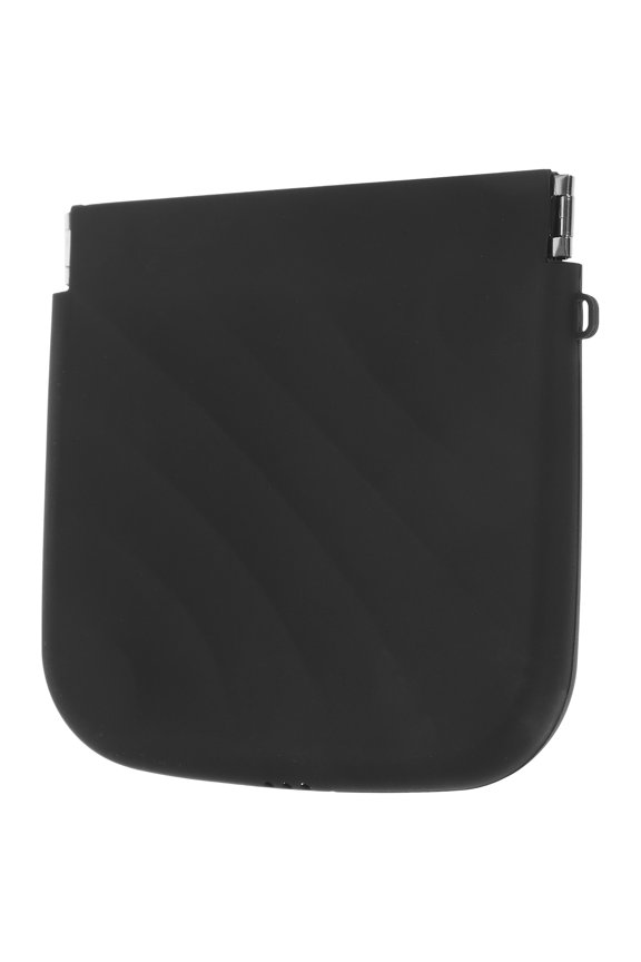 Multi Functional Black Silicone Small Makeup Bag Organizer for Purse Storage