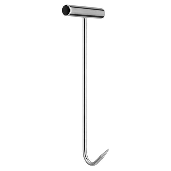 RENACLIPY Heavy Duty Metal Grate Lifter Tool with Ergonomic Handle for Easy Manhole Cover Removal and Lifting