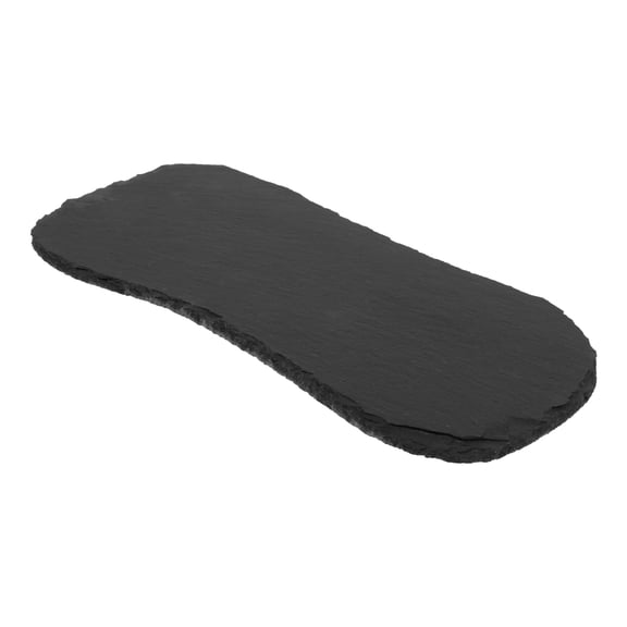 RENACLIPY Natural Stone Cheese and Meat Board Black Charcuterie Platter for Appetizer Serving