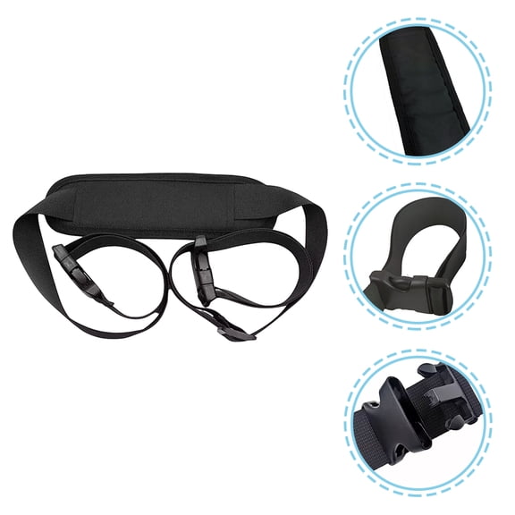 RENACLIPY Electric Scooter Carry Strap Shoulder Strap Black Nylon 1Set