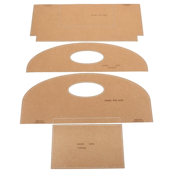 RENACLIPY DIY Handbag Stencils Orange Craft Pattern Templates for Bags 1Set