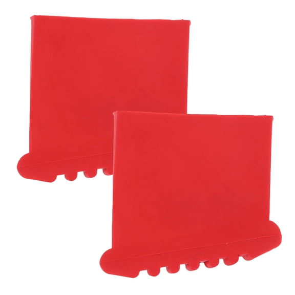 RENACLIPY Red Extension Ladder Cushion Pair for Improved Load Support and Safety on Construction, Industrial, and Work Sites