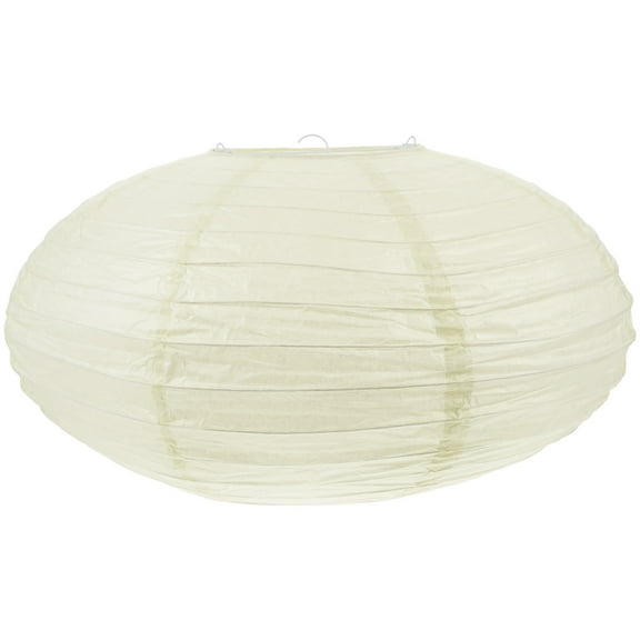 RENACLIPY Oval Paper Lantern Lampshade Lightweight Soft Light Diffuser Replacement for Home Lantern Lamp Shades
