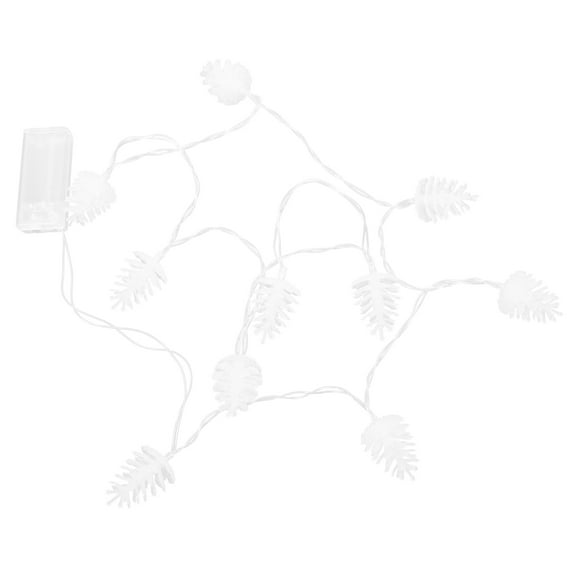 RENACLIPY Pine Cone String Lights Acorn String Lights Beige Rustic Holiday Ambiance 1Pack