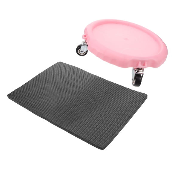 RENACLIPY Abdominal Roller Disc Trainer for Core Exercise with Multifunctional, Low-Impact Design and Construction