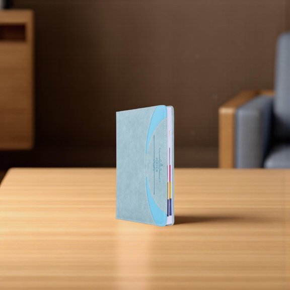 RENACLIPY Portable Daily Planner 2026 with Monthly Bookmarks Minimalist PU Business Schedule Agenda