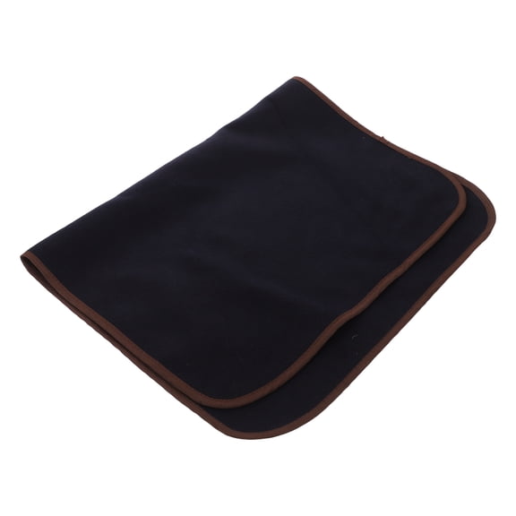 RENACLIPY Portable Dark Blue Felt Calligraphy Desk Mat with Wear Resistant Wool Suitable for Practice