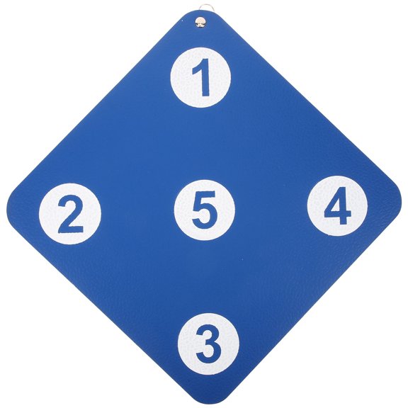 RENACLIPY Rubber Fencing Equipment Target in Dark Blue for Indoor Outdoor Practice Training