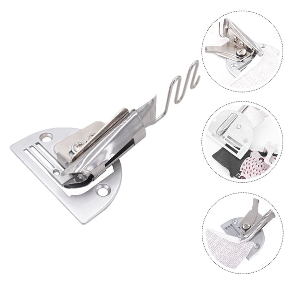 RENACLIPY Overlock Binding Tool Stainless Steel Sewing Edging Device for Clothes and Lightweight Fabric