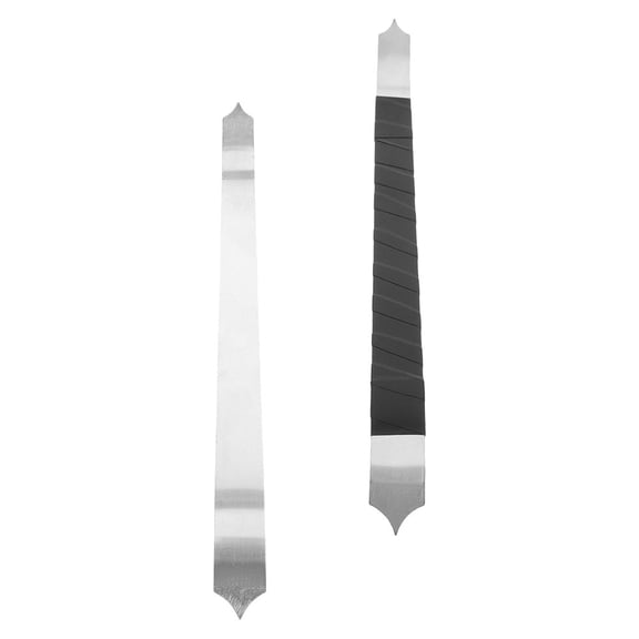 RENACLIPY Ceramic Carving Tools Set, 2 Pieces Stainless Steel Precision Craftsmanship, Assorted Colors for Detailed Art and Craft Work