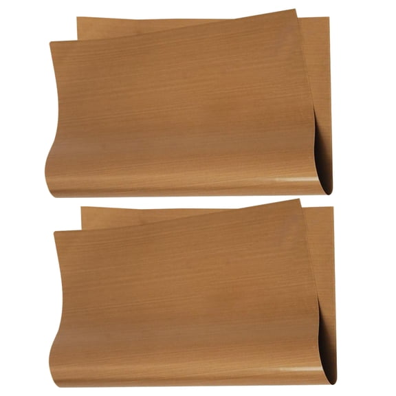 RENACLIPY Cake Pan Liners for Baking PTFE Light Brown 2 Sheets