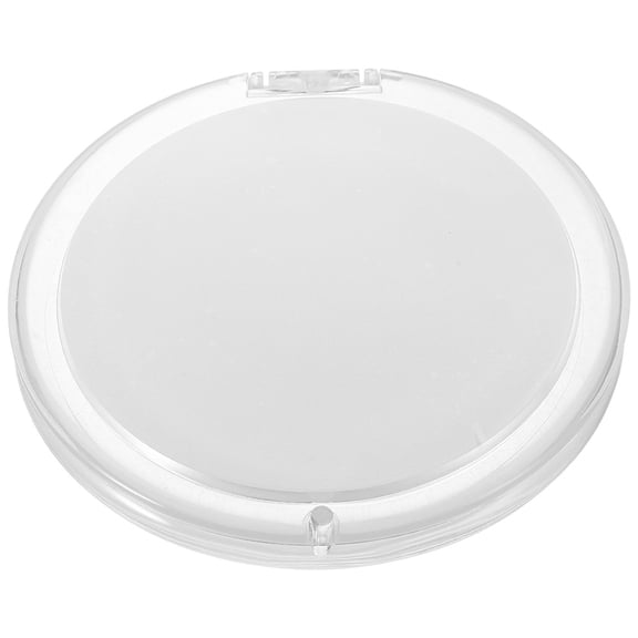 RENACLIPY White Compact Makeup Mirror with 7x Magnification, Portable and Perfect for Purse or Travel -the-Go
