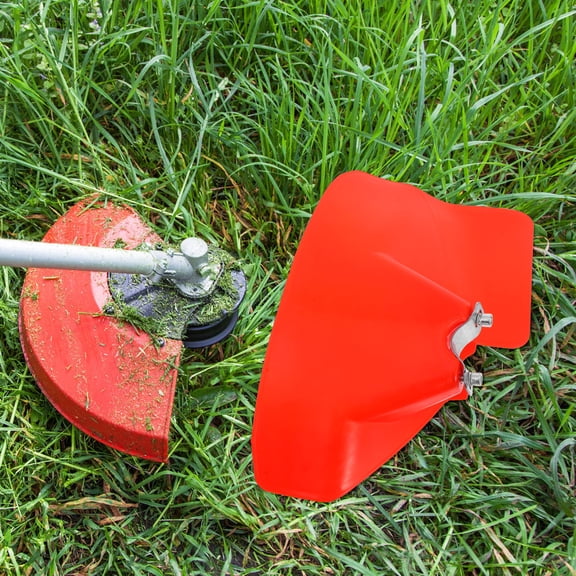 RENACLIPY Red Nylon Trimmer Accessories Shield for Home Lightweight 2Pcs