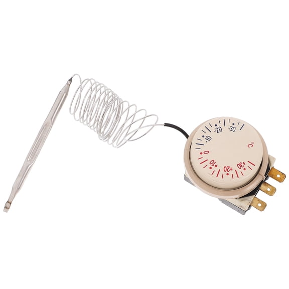 RENACLIPY Multi-Function Refrigerator Temperature Controller Thermostat Plastic 1 Set for Home Appliance Use and Cooling Systems