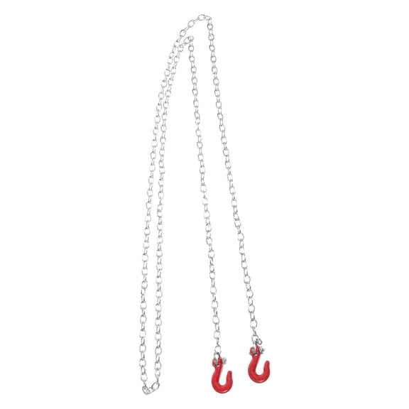 RENACLIPY Heavy Duty Tow Chain with Alloy Hooks, Multi- Truck Towing Cable for Drivers, 1 Piece