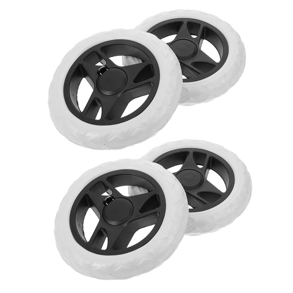 RENACLIPY Foldable Replacement Swivel Casters for Shopping Carts, Smooth Rolling Wheels for Easy Maneuverability and Use