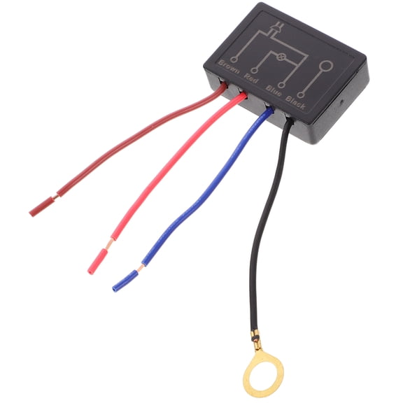 RENACLIPY Black ABS Touch Table Lamp Dimmer Replacement with Adjustable Brightness Control for Home Lighting