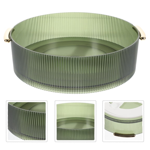 RENACLIPY Rotating Organizer Kitchen Turntable Storage Organizer PS Round Room 1Set