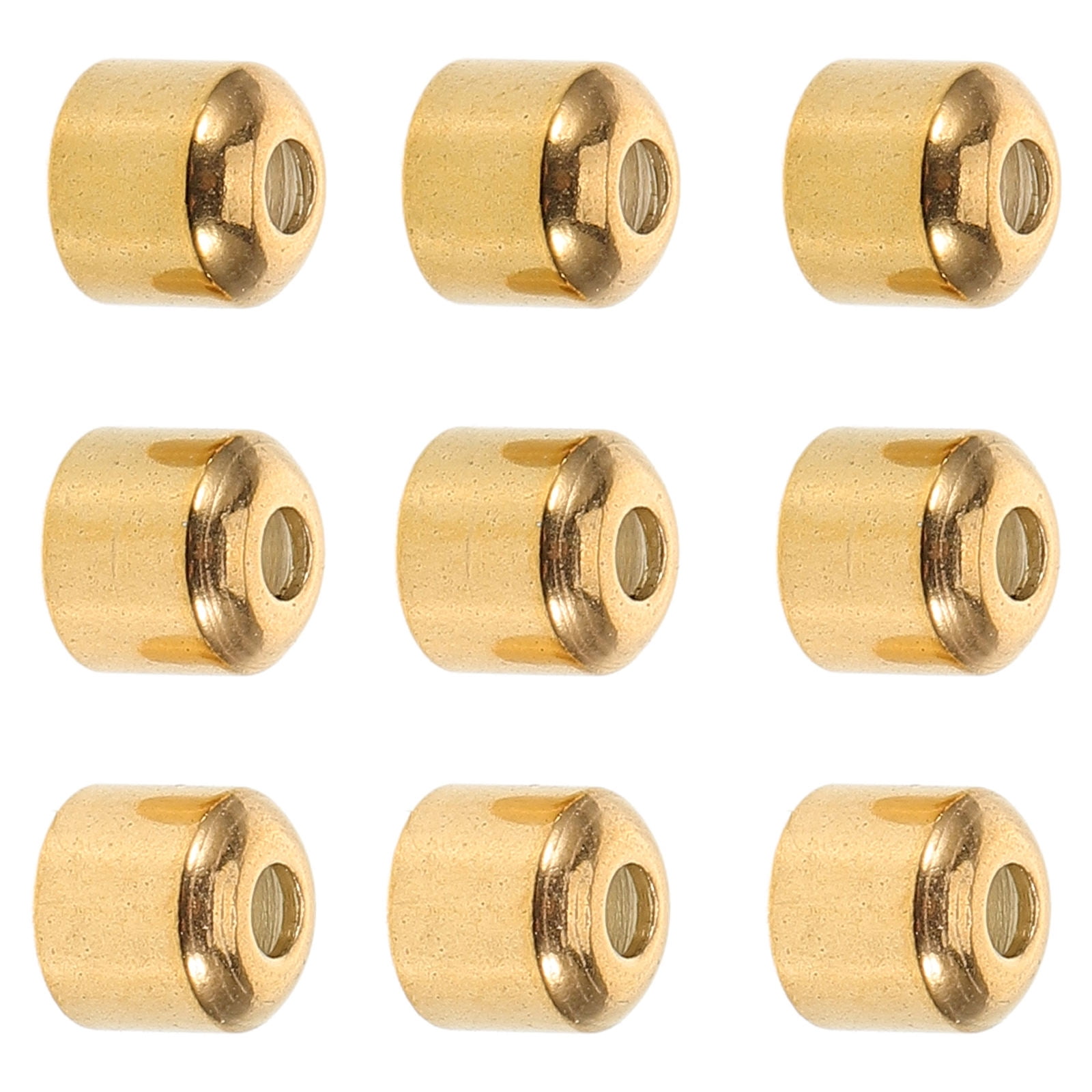 Entry Rope End Cap RENACLIPY Round Rope End Caps Fasteners for Crafting, Projects, Jewelry ...