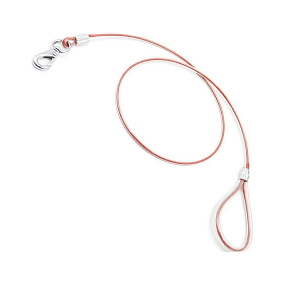 RENACLIPY Running Lead for Dogs Dog Chain Leash for Large Dogs Steel Wire Easy Clean 1Set