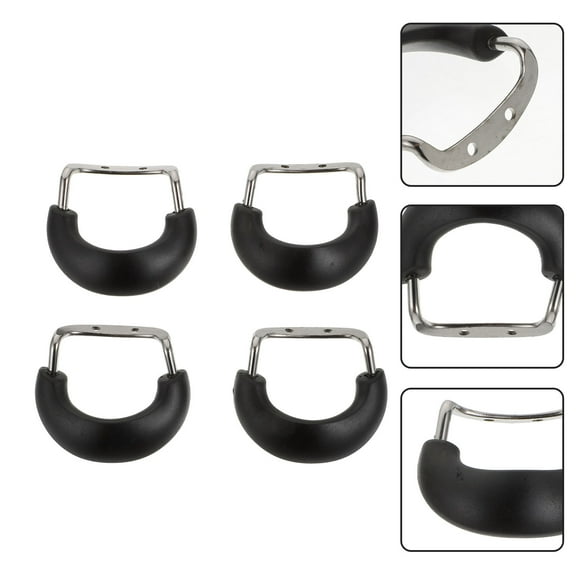 RENACLIPY 4-Pack Stainless Steel Replacement Pot Side Handles for Soup Pots Rust Resistant