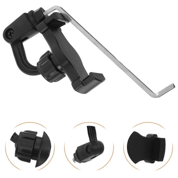 RENACLIPY Adjustable Saxophone Phone Holder Stand with Sheet Music Support for Smartphones and Music Accessories