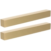 RENACLIPY Set of 2 Copper Rectangular Paperweights - Stylish Desk and Office Decorative Accessories
