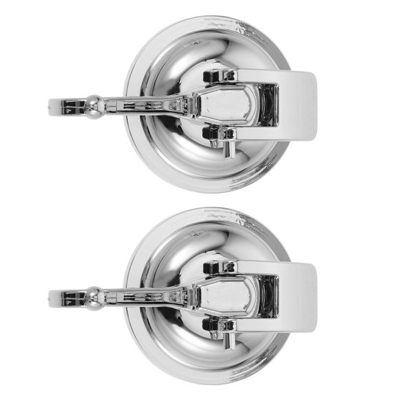 RENACLIPY Set of 2 Plastic Cup Hooks for Mirrors and Polished Tile, Strong Adhesive Wall Hooks for Kitchen and Bathroom